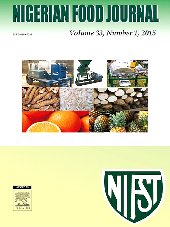 Go to journal home page - Nigerian Food Journal